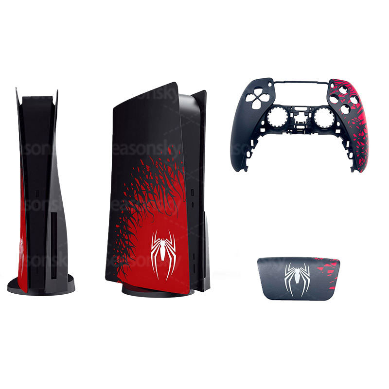 For PS5 Protective Case New Design ABS Panel Plastic Top Cover