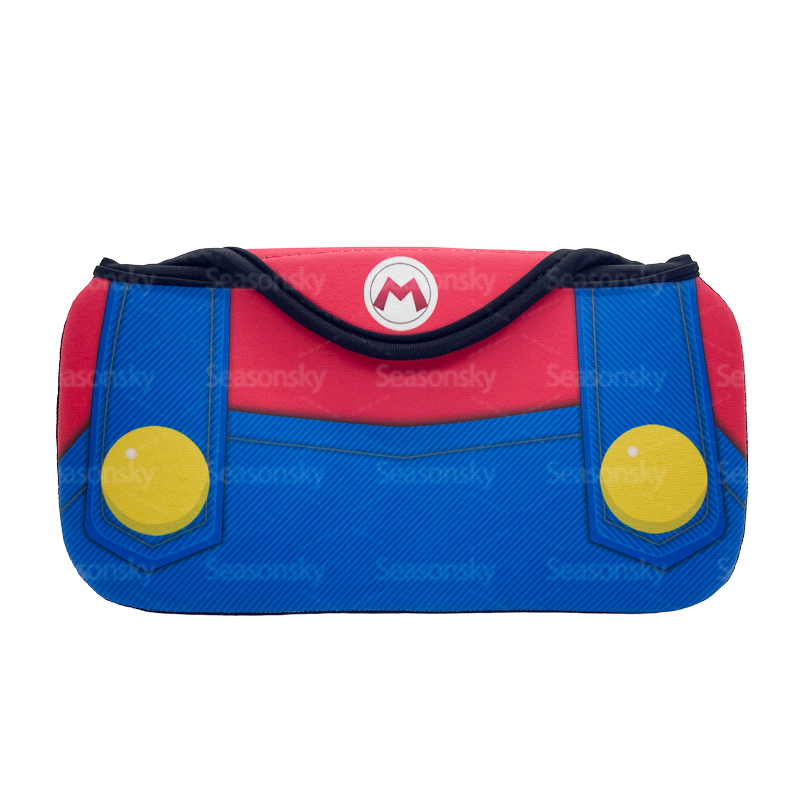 For Switch Mario Carring Bag Case Hard Storage Pouch Bag