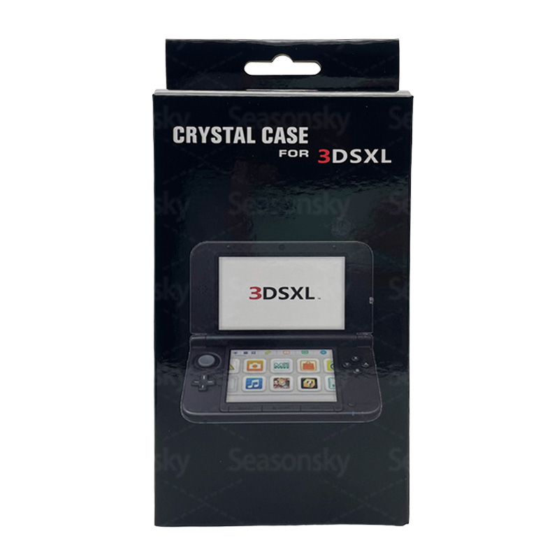 For 3DS XL Clear Crystal Protective Hard Shell