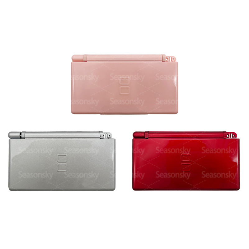 For NDSL Full Housing Shell Case Kit Console Cover With Button Kits Replacement Housing Shells Case