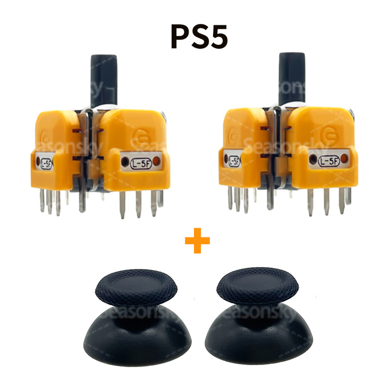 For PS4, PS5 & Xbox One Controllers Thumbstick Replacement Kit