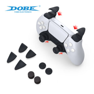 For PS5 TP5-0513 8 in 1 Analog Thumbstick Grip with L2 R2 Trigger Extenders and Buttons New Condition For PS5