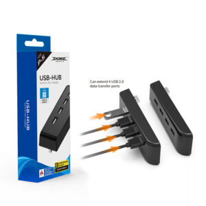 For PS5 TP5-0576 Converter Adapter Splitter 2.0 USB HUB Adapter Expander