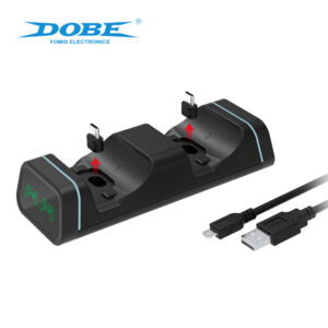 For PS5 Switch Pro Xboxes TYX-0613B Dual Charger Dock Wireless USB Stand Controller Charging Station