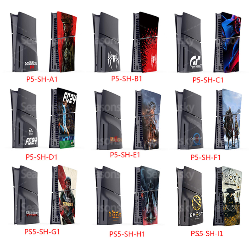 For PS5 Slim Console Replacement Shell Accessory