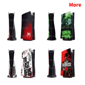 For PS5 New Designs Replace ABS Faceplate Plastic Cover Housing Case