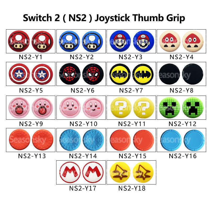 For Switch 2 NS2 Thumb Grips
