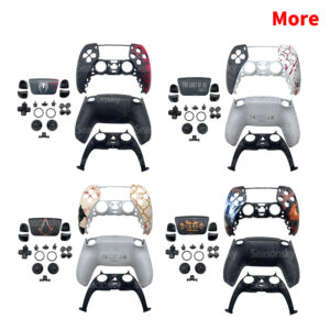 For PS5 Full Set Front Faceplate Protective Replacement Shell