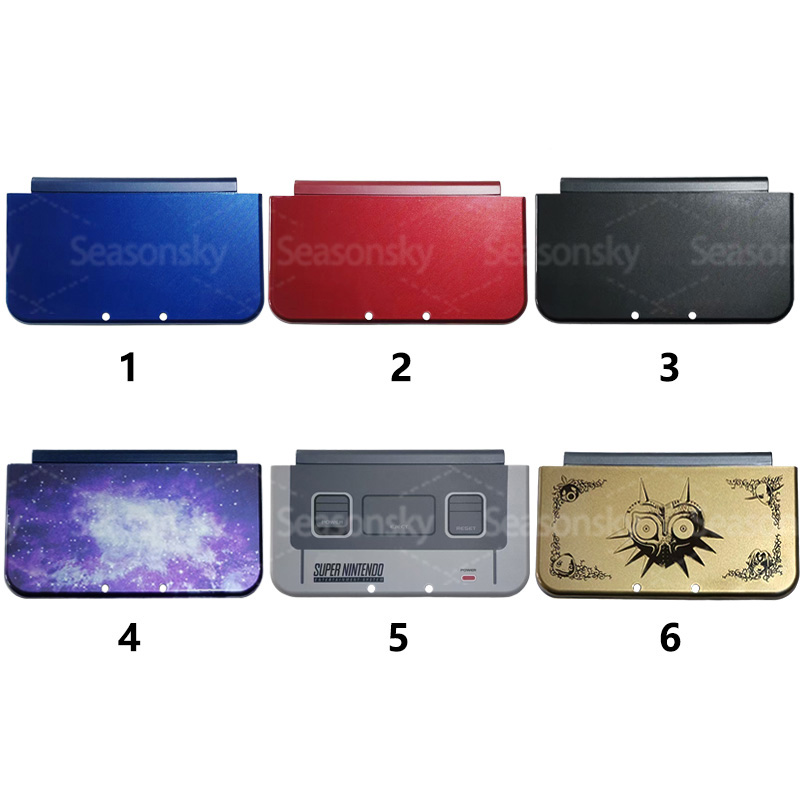 For New 3DS XL Top Bottom Front Back Housing Shell Case