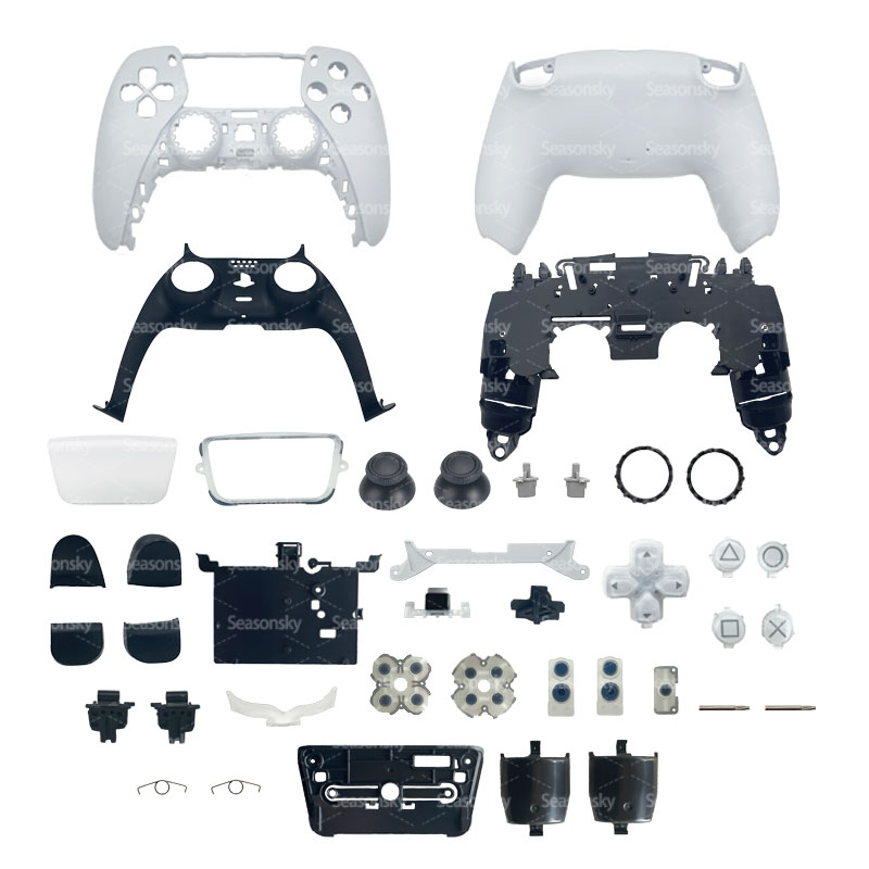 For PS5 V1.0 V3.0 Gamepad Replacement Front Shell