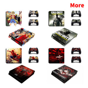 For PS4 Slim Console Skin Sticker-1