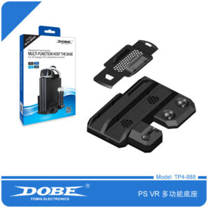 For PS4 Slim/Pro TP4-888 Host Cooling Fan Controller Seat Charging Base Cooler Stand