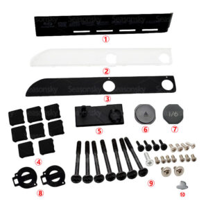 For PS3 Rubber Feet and Plastic Button Screw Cap Cover Game Accessories Repair Parts