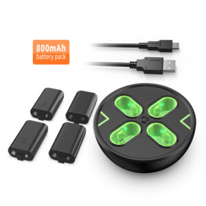 For Xbox Gamepad TYX-0668 Battery Pack Charging Dock Stand