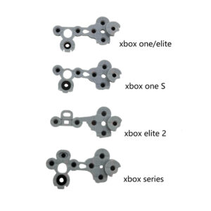 For Xbox Series Elite One S Game Console Conductive Rubber