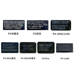 For PS3/PS4/PS4 Slim/Pro/1000 1100/1200 Consoles Tamper Proof Warranty Sticker