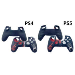 For PS4 PS5 Controller Spider‑Man Themed Silicone Cover