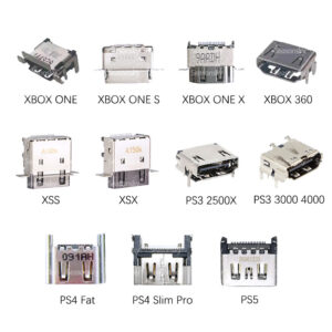 For XBOX ONE/ ONE S X/ XBOX360/ XSS/ XSX/ PS3/ PS4/ PS5 HDMI Port